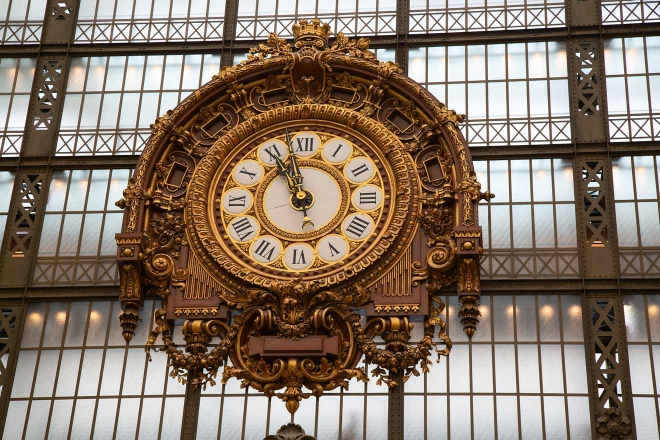 reloj en el Musée d & # 39; Orsay