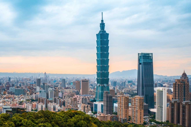 Skyline de Taipei