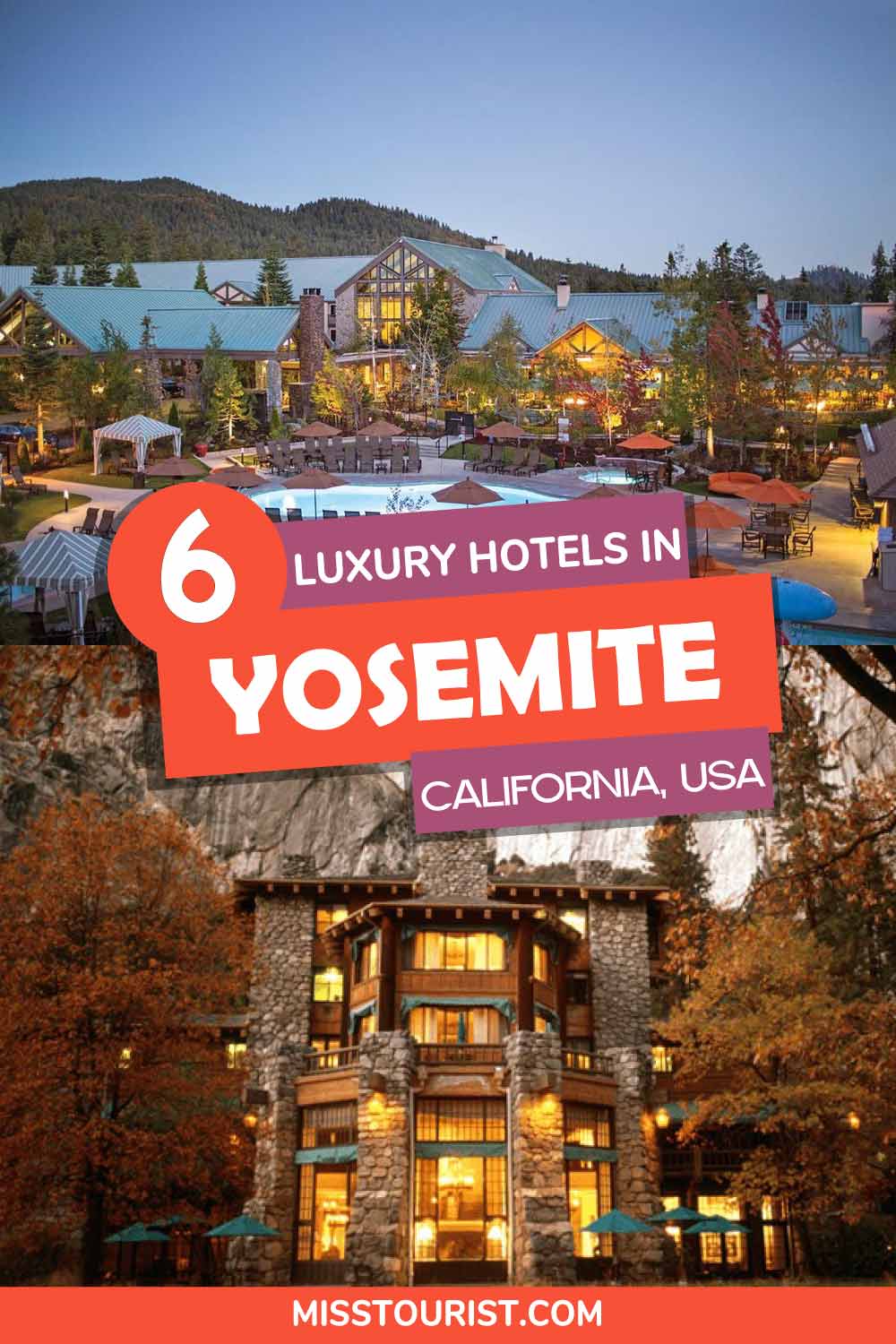 Hoteles de lujo en Yosemite Pin 4