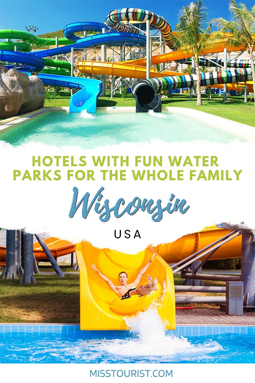 Wisconsin Hoteles con parques acuáticos PIN 1