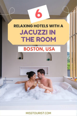 Boston PIN 2 Hoteles con jacuzzi en la habitación