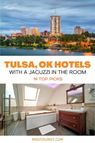 Hoteles con jacuzzi en la habitación Tulsa OK PIN 1